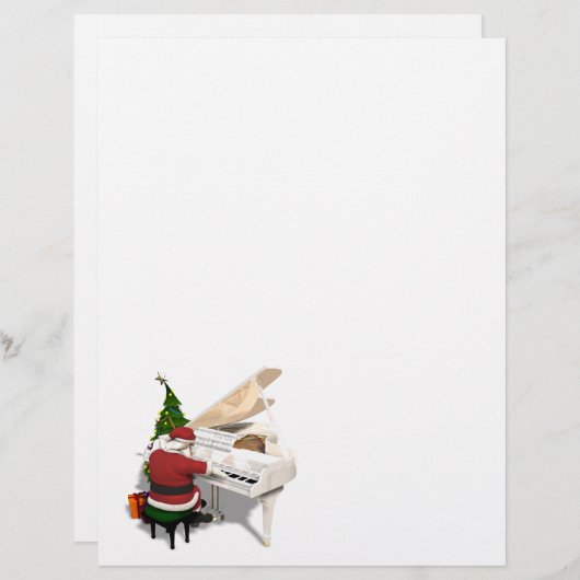 Santa Claus Pianist (Voorkant / Achterkant)