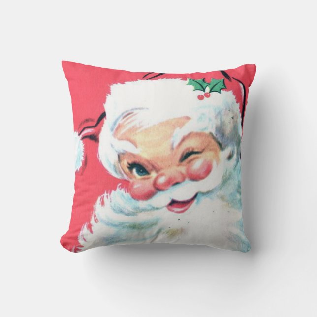 Santa Claus Pillow Gift Kussen (Voorkant)