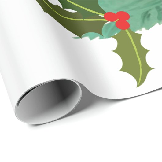 santa claus pin cadeaupapier (Rol Hoek)