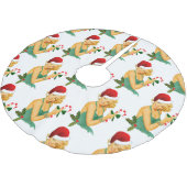 santa claus pin kerstboom rok (Gekanteld)