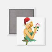 santa claus pin magneet (Voorkant / Achterkant)