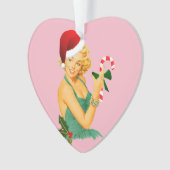 santa claus pin ornament (voorkant)