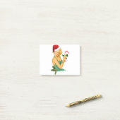 santa claus pin post-it® notes (Op bureau)