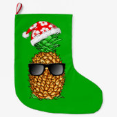 Santa Claus Pineapple Grote Kerstsok (Voorkant)