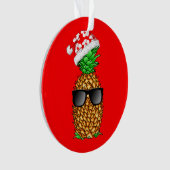 Santa Claus Pineapple Ornament (voorkant)
