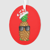 Santa Claus Pineapple Ornament (voorkant)