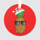 Santa Claus Pineapple Ornament (voorkant)