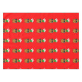 Santa Claus Pineapple Tafelkleed (Voorkant (Horizontaal))