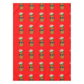 Santa Claus Pineapple Tafelkleed (Voorkant)