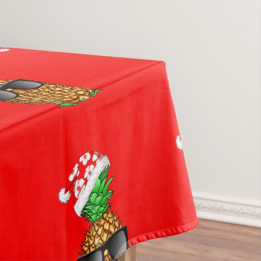 Santa Claus Pineapple Tafelkleed (Voorbeeld)