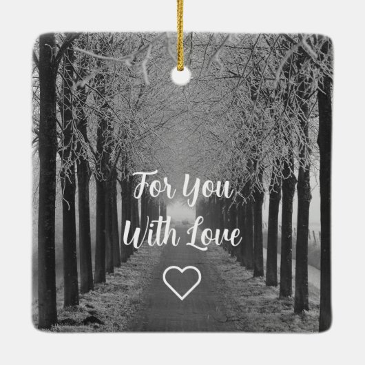 Santa Claus Pixelart Ho, Ho, Pixel Art  Keramisch Ornament (Achterkant)