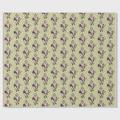 Santa Claus Plays Banjo Cadeaupapier (Vlak)