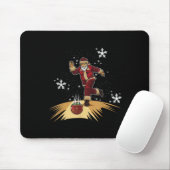 Santa Claus Plays Bowling - Xmas Gift For Your Bow Muismat (Met muis)