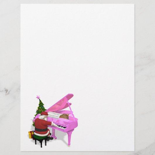 Santa Claus Plays Pink Piano (Voorkant)