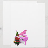 Santa Claus Plays Pink Piano (Voorkant / Achterkant)