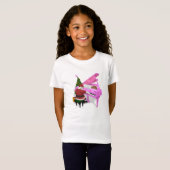 Santa Claus Plays Pink Piano T-shirt (Voorkant volledig)