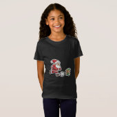 Santa Claus Plays Soccer with a Naughty Goblin T-shirt (Voorkant volledig)