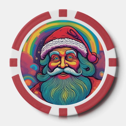 Santa Claus Poker Chips (Voorkant)