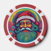 Santa Claus Poker Chips (Achterkant)