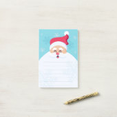 Santa Claus Post-it® Notes (Op bureau)