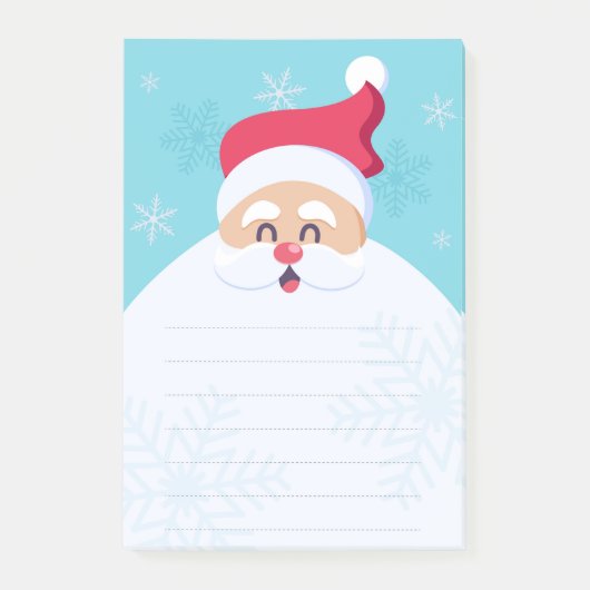 Santa Claus Post-it® Notes (Voorkant)