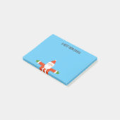 Santa Claus Post-it® Notes (Schuin)