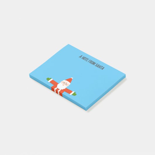 Santa Claus Post-it® Notes (Schuin)
