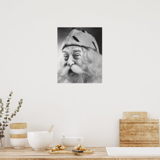 Santa Claus Poster (Keuken)