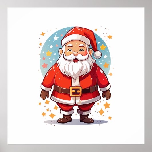 Santa Claus Poster (Voorkant)