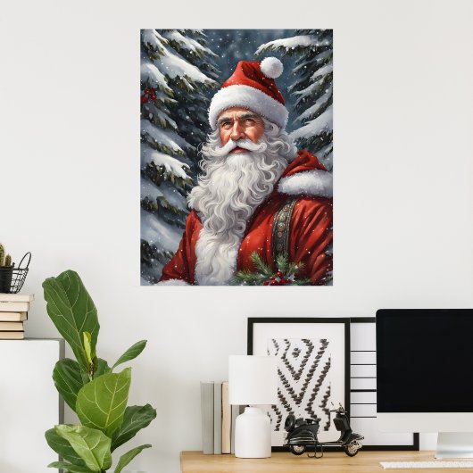 Santa Claus Poster (Thuiskantoor)
