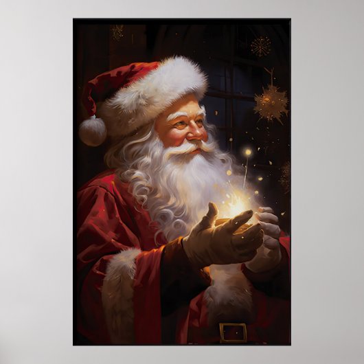 Santa Claus Poster (Voorkant)