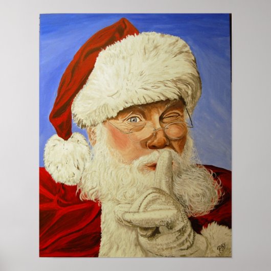 Santa Claus Poster (Voorkant)