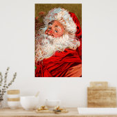 Santa Claus Poster (Keuken)