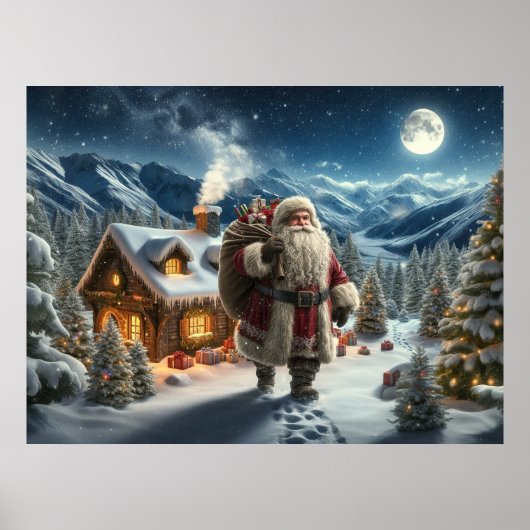 Santa Claus Poster (Voorkant)