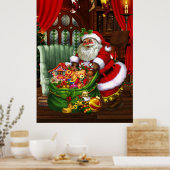 Santa Claus. Poster (Keuken)