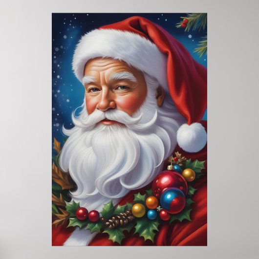 Santa Claus Poster (Voorkant)