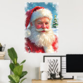 Santa Claus Poster (Thuiskantoor)