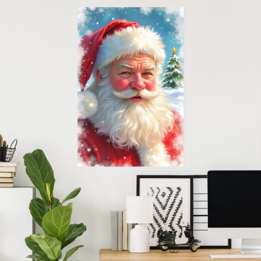 Santa Claus Poster (Thuiskantoor)