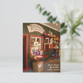 Santa Claus Postoffice Feestdagenkaart (Staand voorkant)