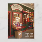 Santa Claus Postoffice Feestdagenkaart (Voorkant)