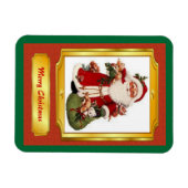 Santa Claus Premium Magnet Magneet (Horizontaal)