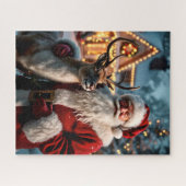 Santa Claus Puzzle Legpuzzel (Horizontaal)