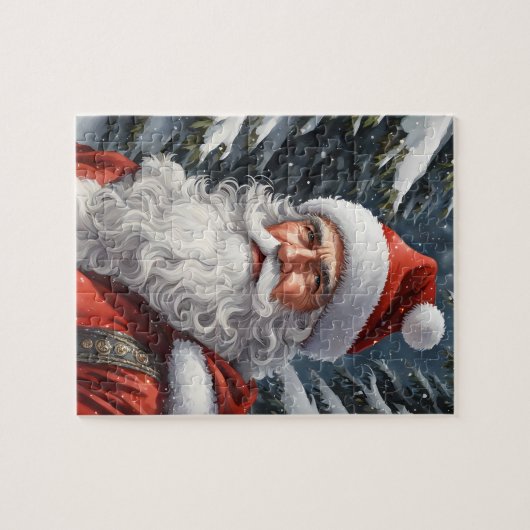 Santa Claus Puzzle Legpuzzel (Horizontaal)