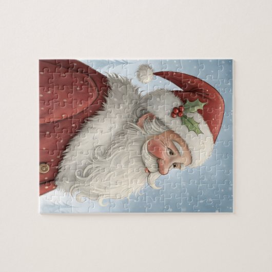 Santa Claus Puzzle Legpuzzel (Horizontaal)