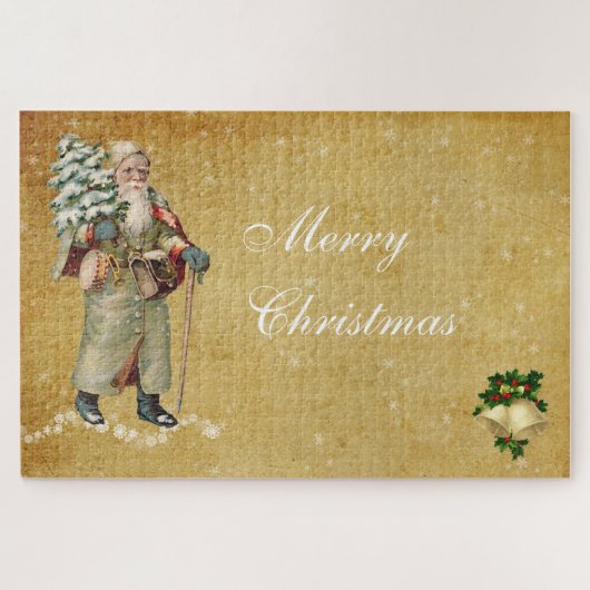 Santa Claus Puzzle Legpuzzel (Horizontaal)