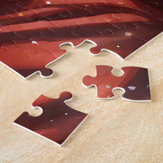 Santa Claus Puzzle Legpuzzel (Zijkant)