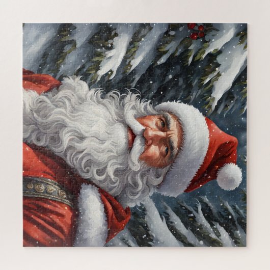 Santa Claus Puzzle Legpuzzel (Horizontaal)