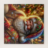 Santa Claus Puzzle Legpuzzel (Horizontaal)