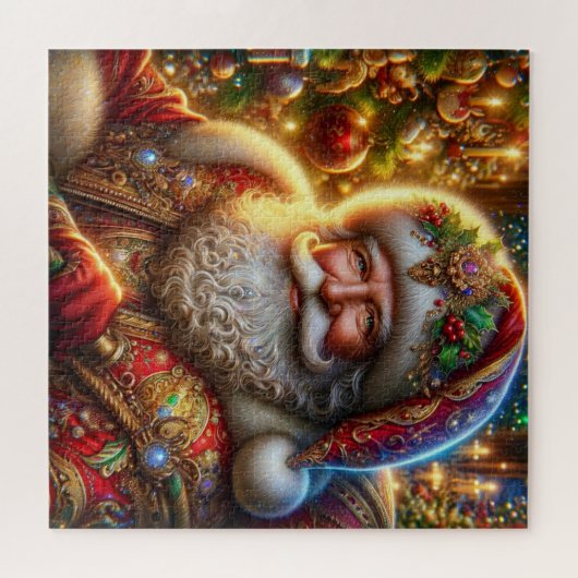 Santa Claus Puzzle Legpuzzel (Horizontaal)