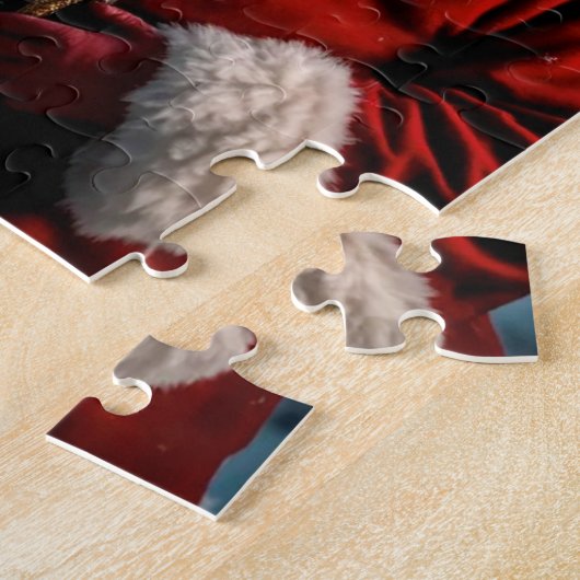 Santa Claus Puzzle Legpuzzel (Zijkant)